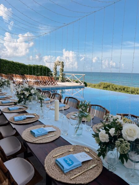 Hacienda Caribe Isla Mujeres wedding reception