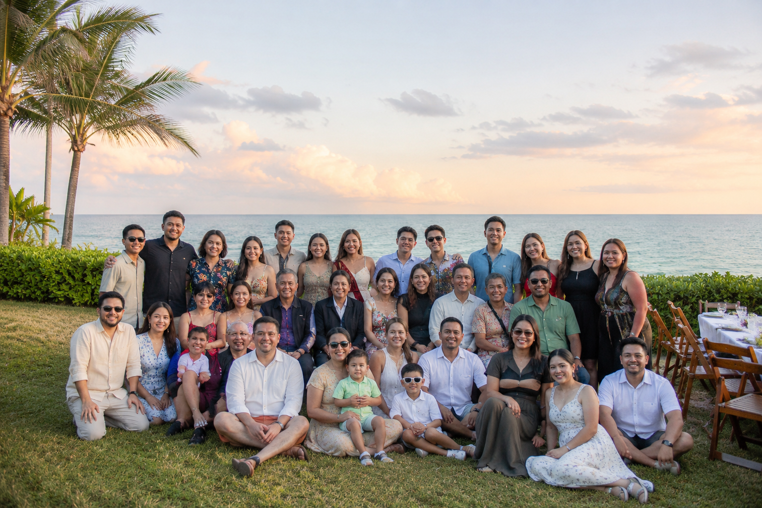 Family reunion at Isla Mujeres villa